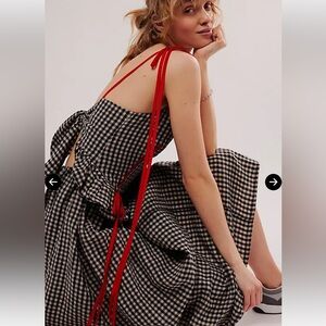 Eliza Faulkner x FP Tessa Checks Midi Dress